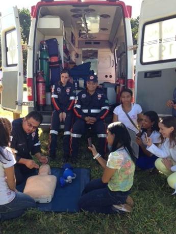 Tenda da Enfermagem - Parque da Cidade  -  17/05/14 